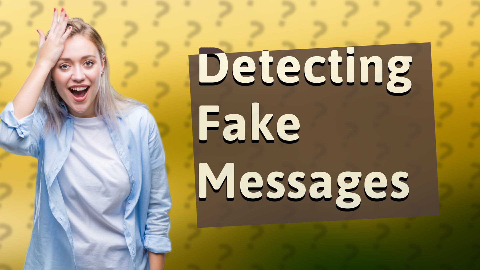 Detecting Fake Messages