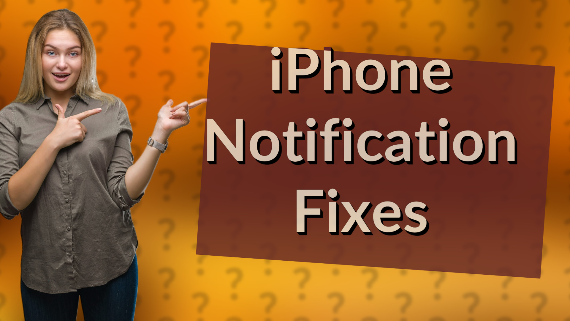 iPhone Notification Fixes
