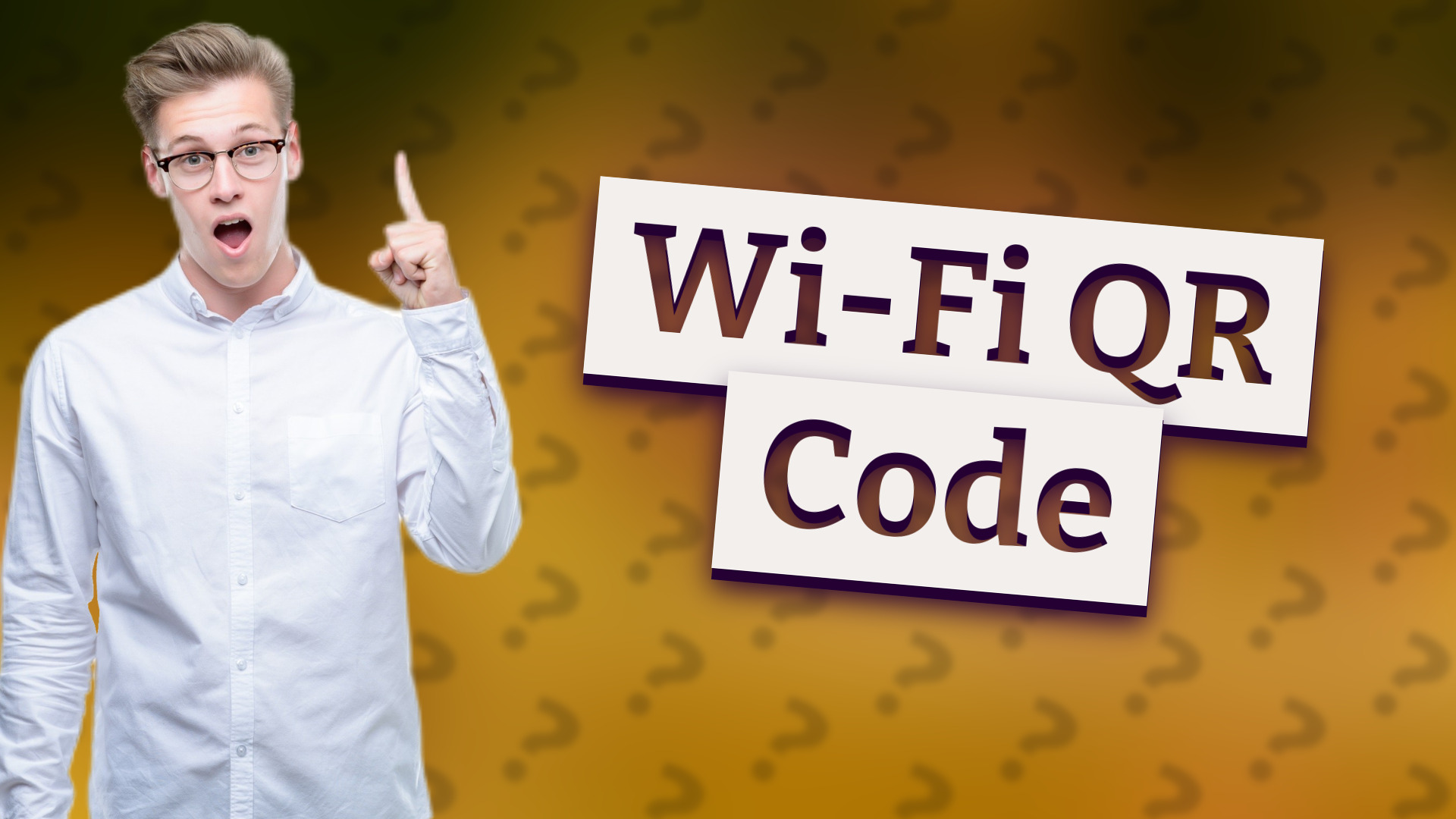 Wi-Fi QR Code