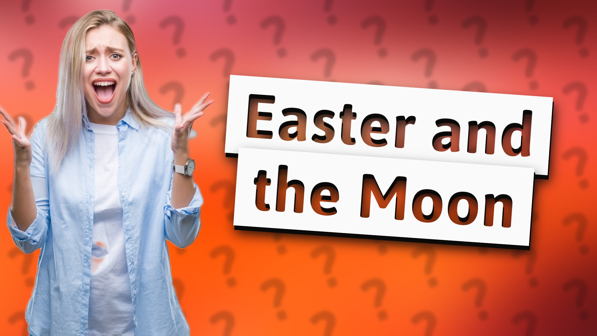 Easter and the Moon