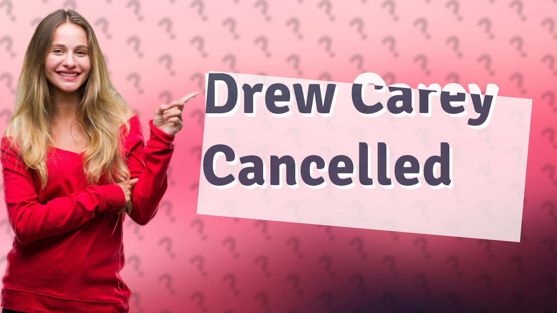 Drew Carey Cancelled