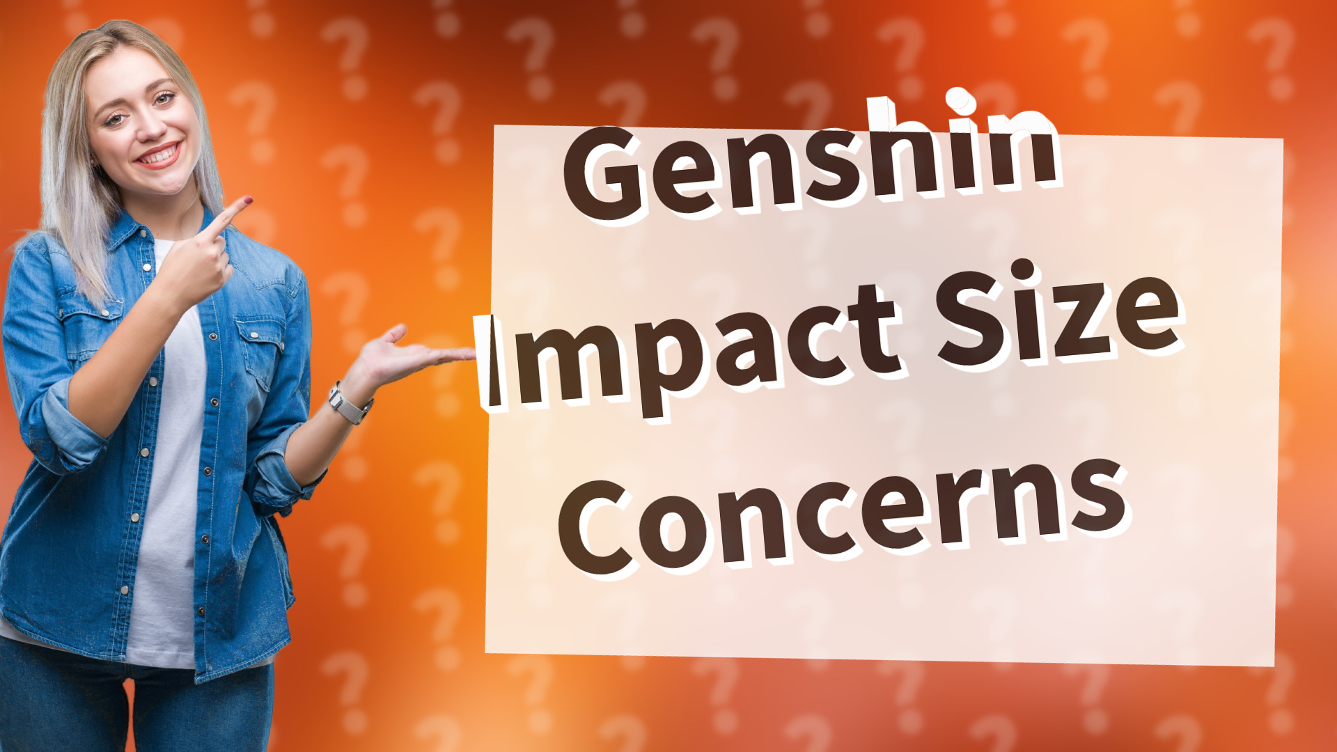 Genshin Impact Size Concerns