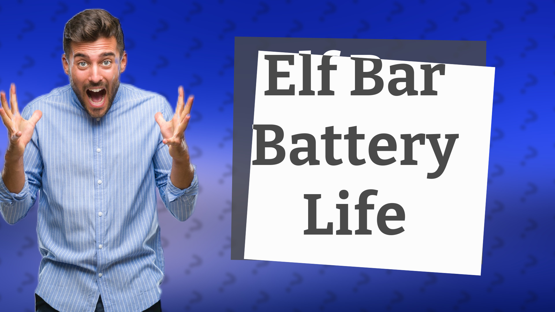 Elf Bar Battery Life