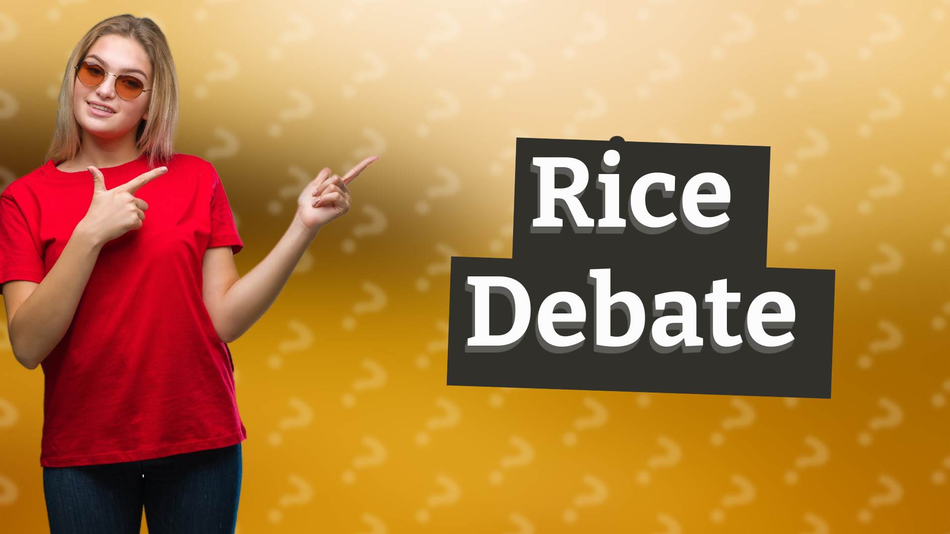 Rice Debate