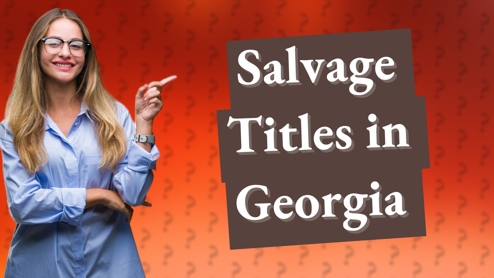 Salvage Titles in Georgia