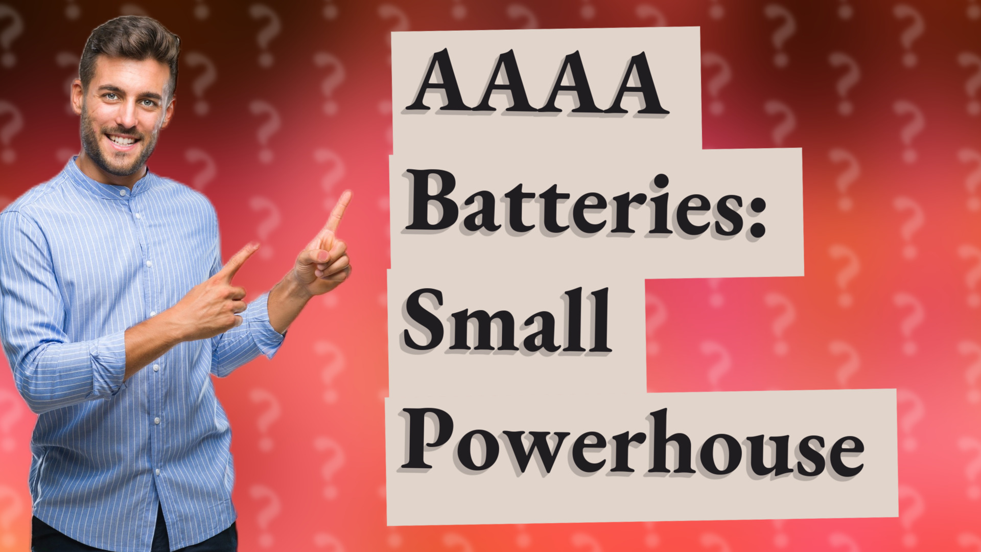 AAAA Batteries: Small Powerhouse