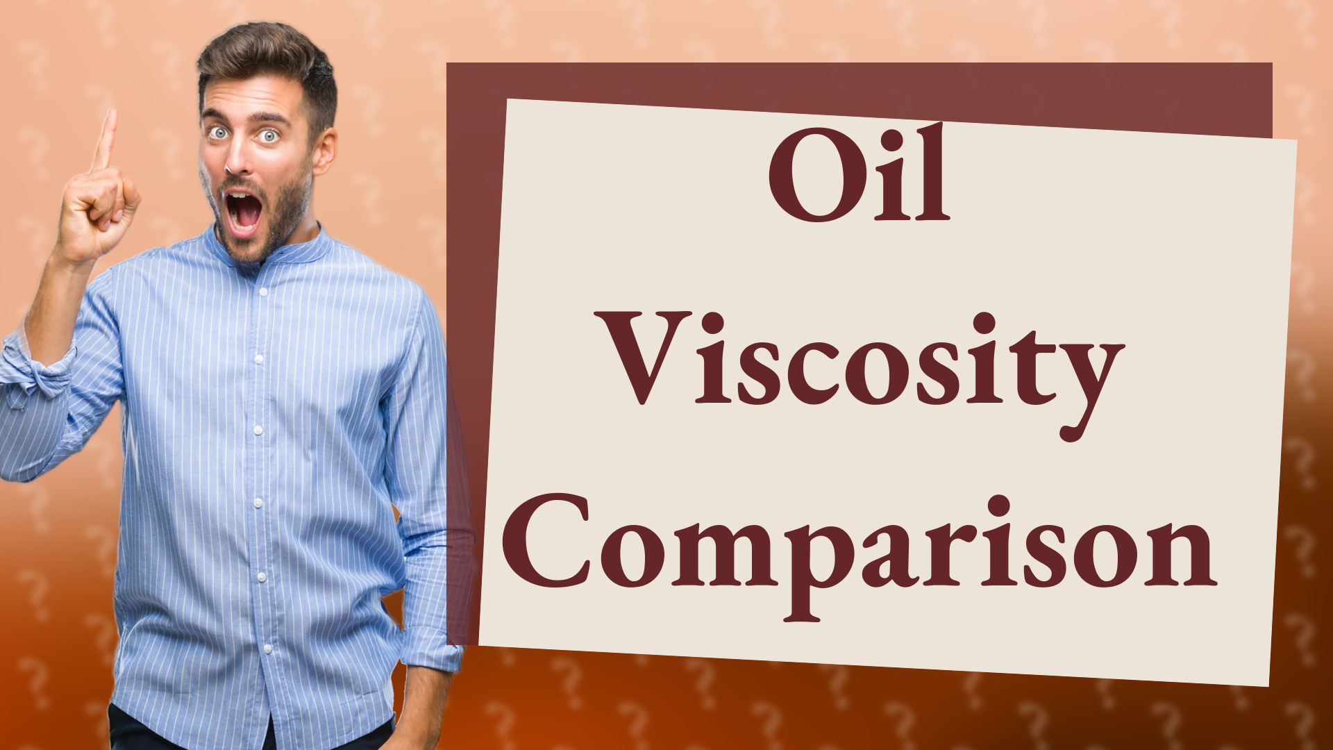 Oil Viscosity Comparison