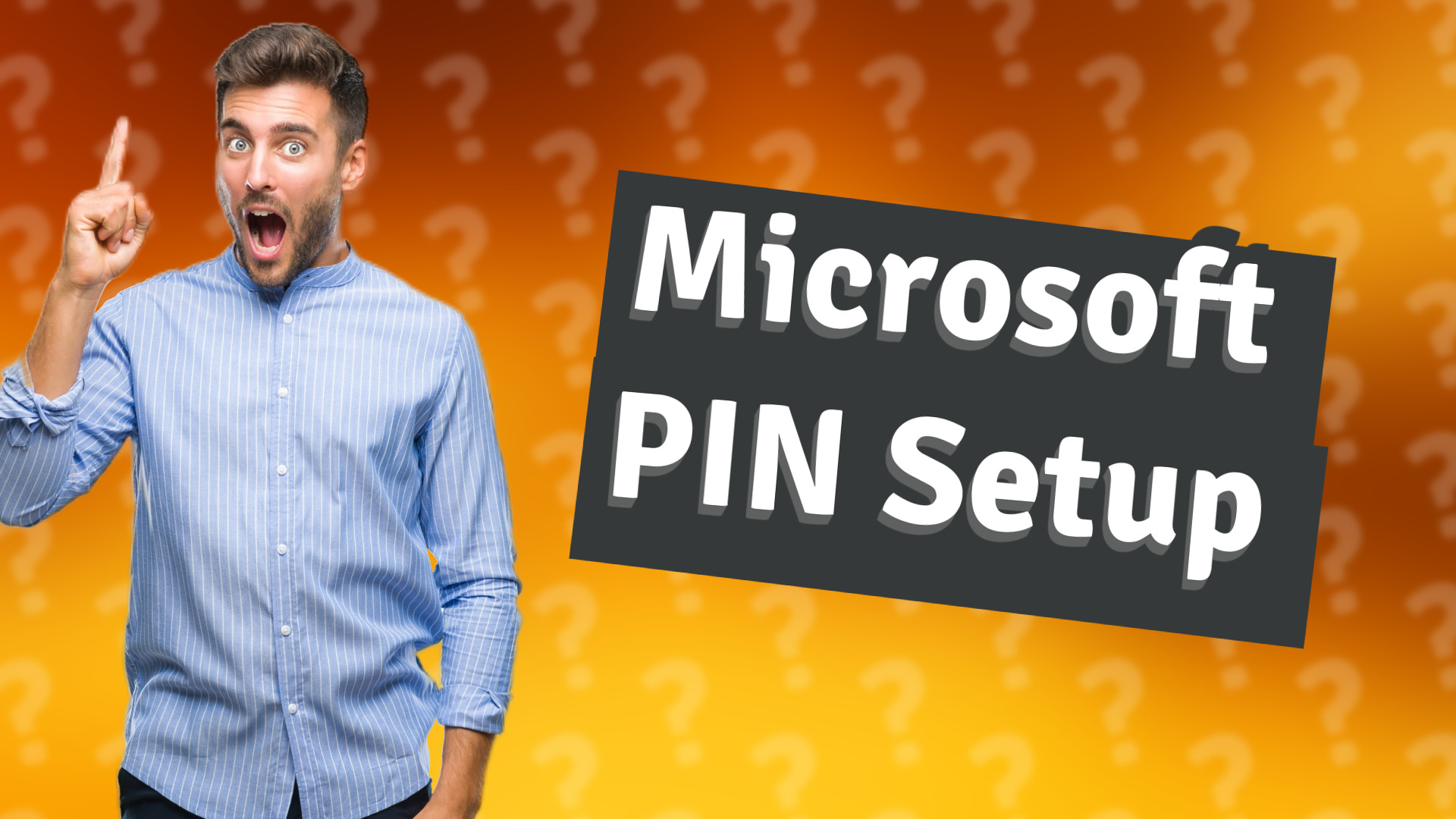 Microsoft PIN Setup