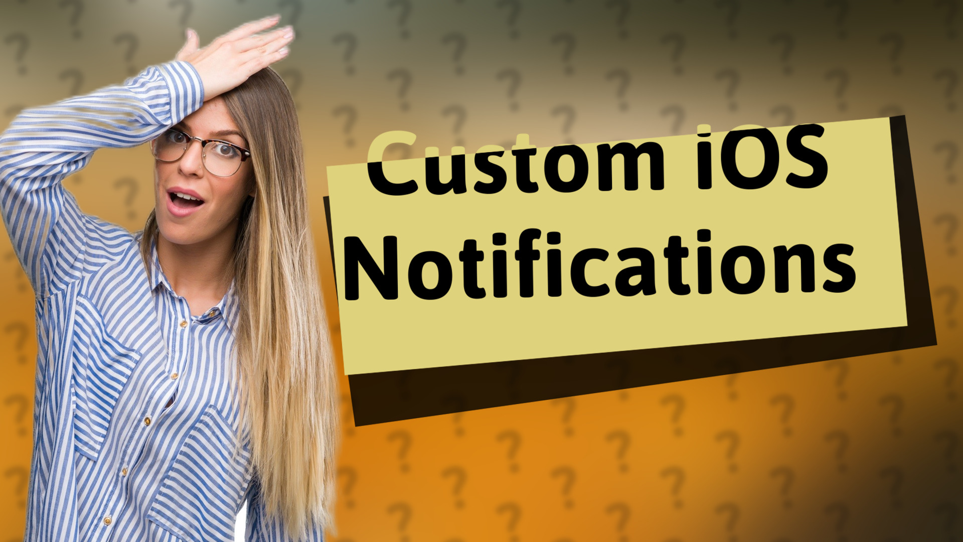 Custom iOS Notifications