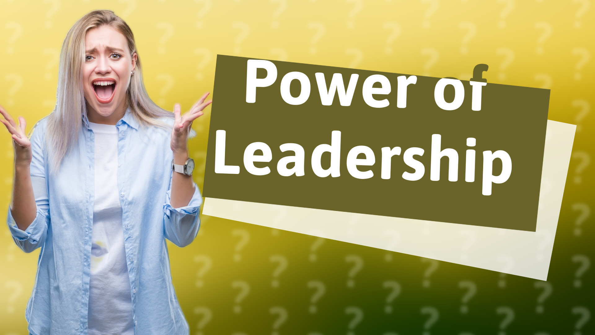 Power of Leadership