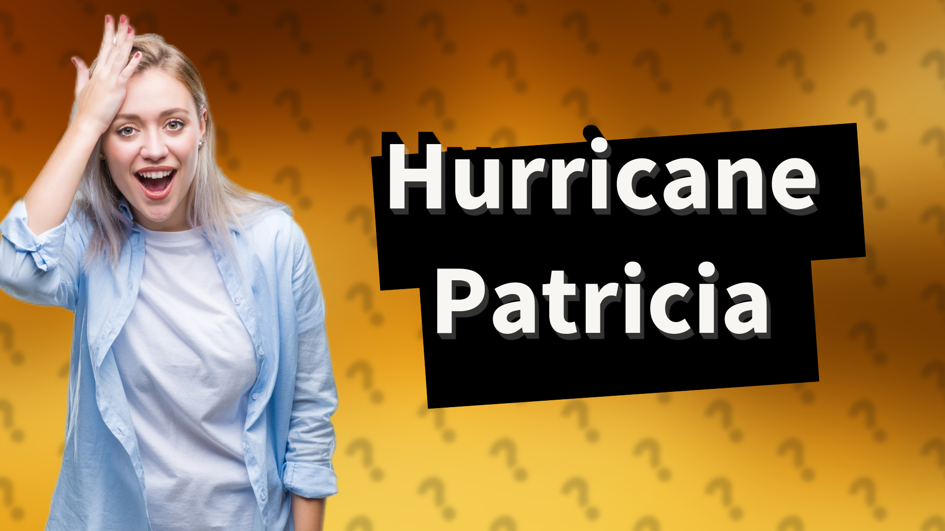 Hurricane Patricia