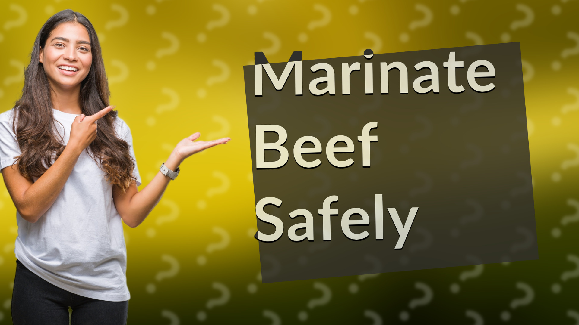 Marinate Beef Safely