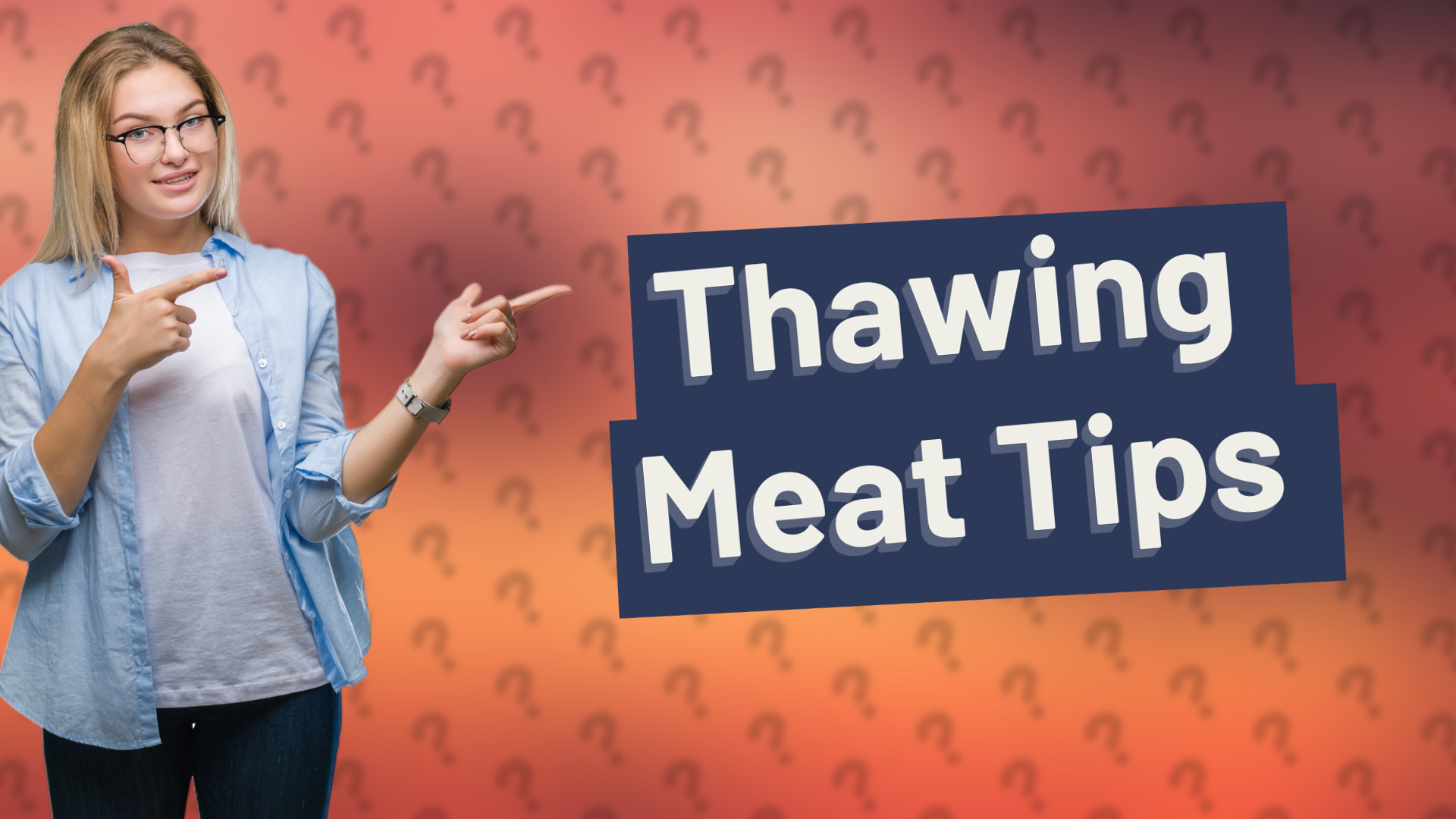 Thawing Meat Tips