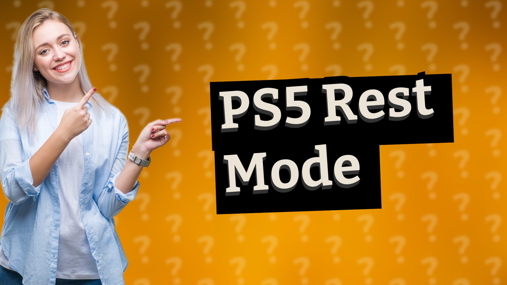 PS5 Rest Mode