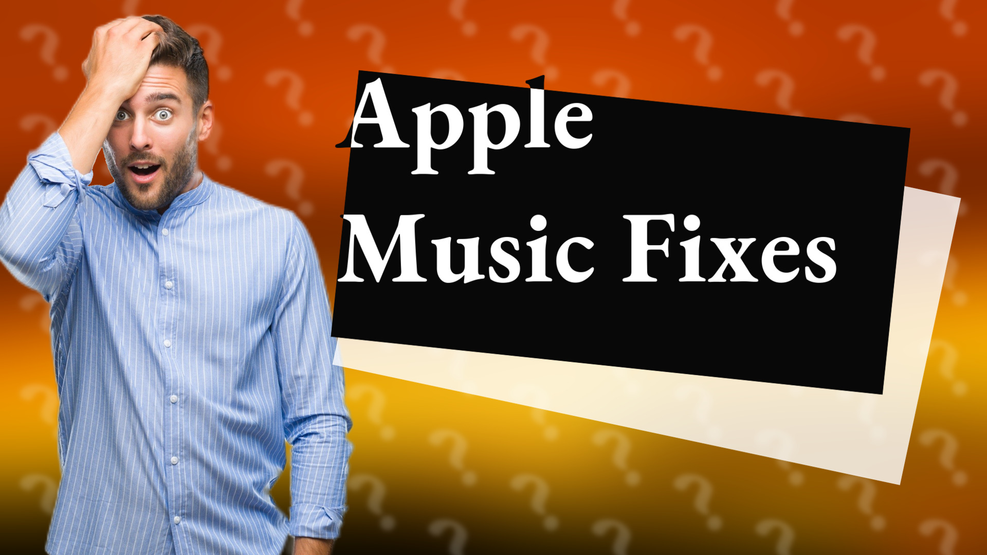 Apple Music Fixes