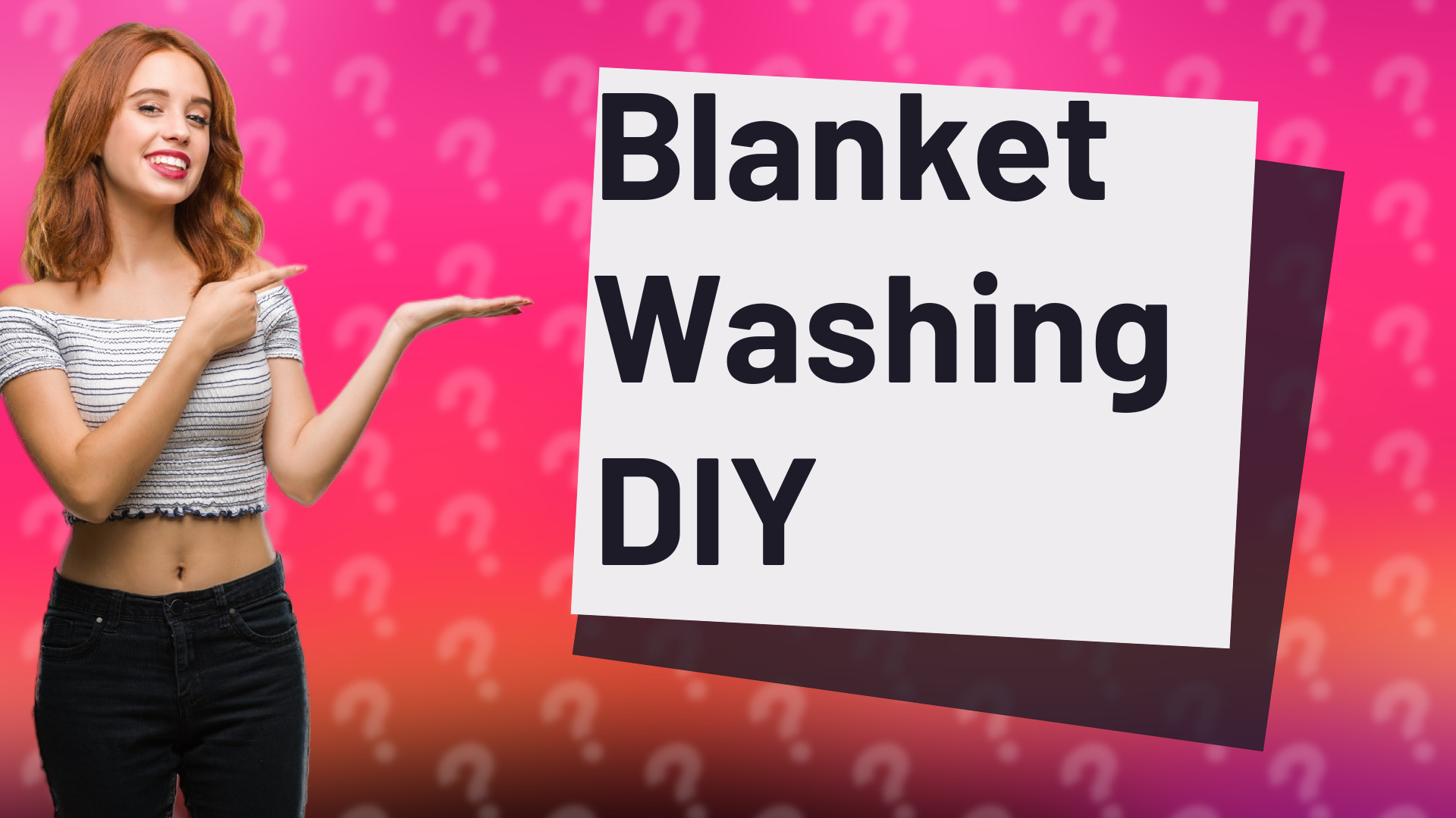 Blanket Washing DIY