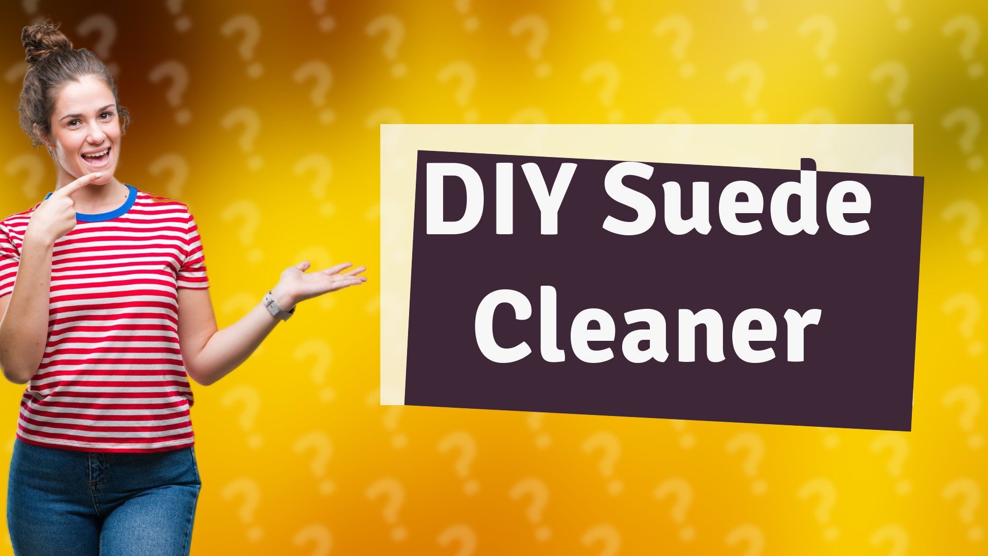 DIY Suede Cleaner