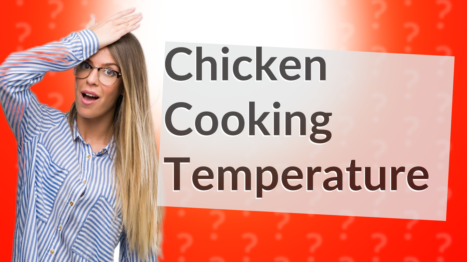 Chicken Cooking Temperature