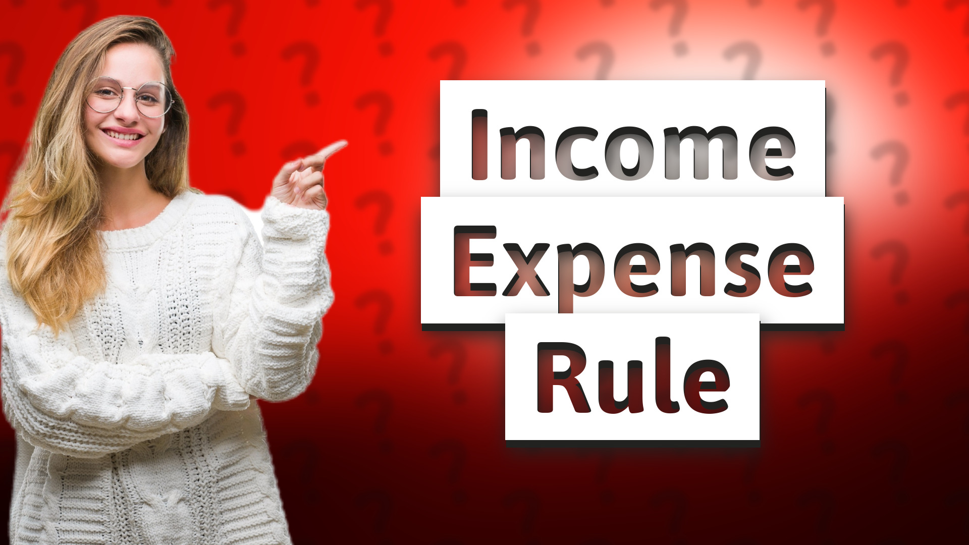 Income Expense Rule