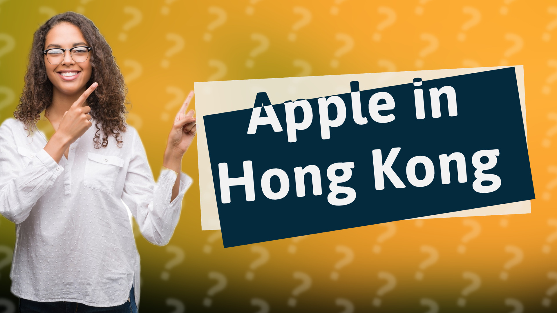 Apple in Hong Kong