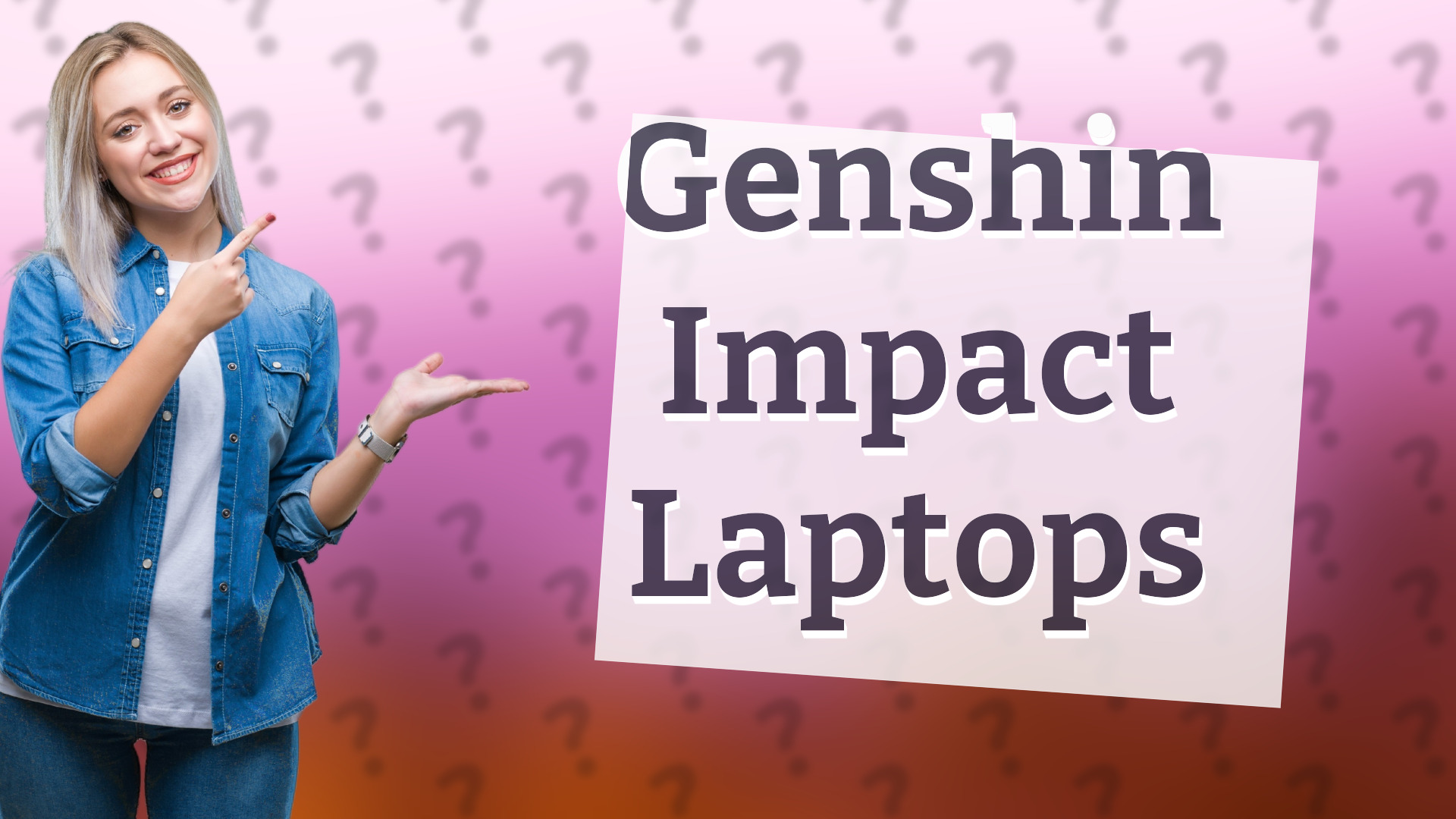 Genshin Impact Laptops