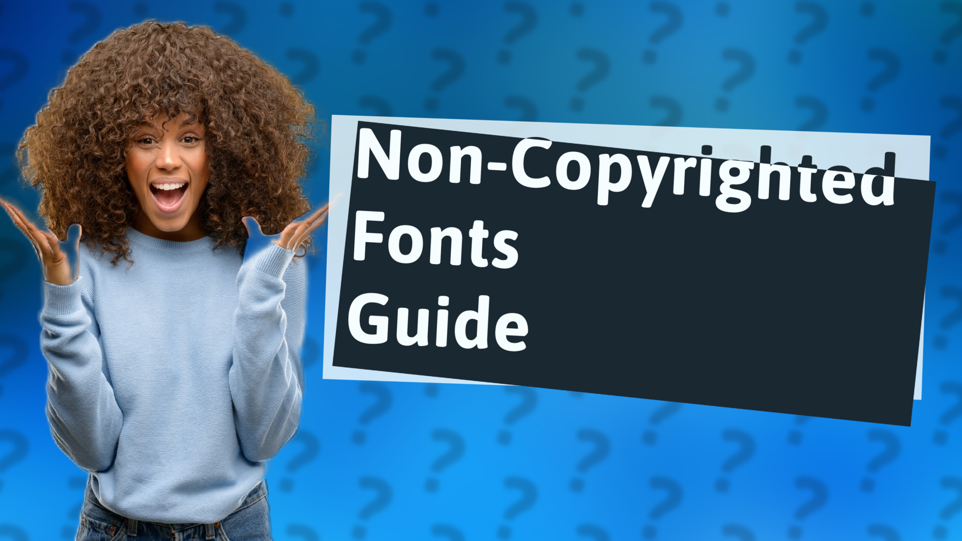 Non-Copyrighted Fonts Guide