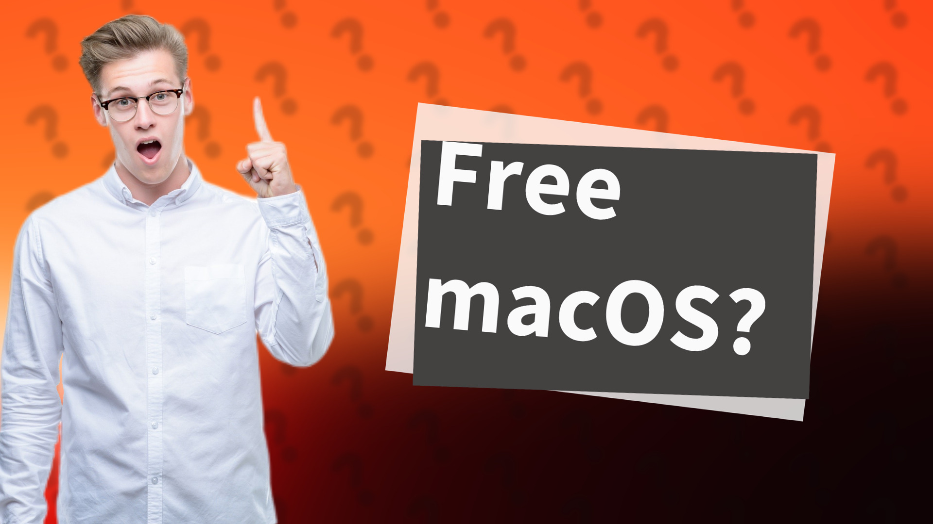 Free macOS?