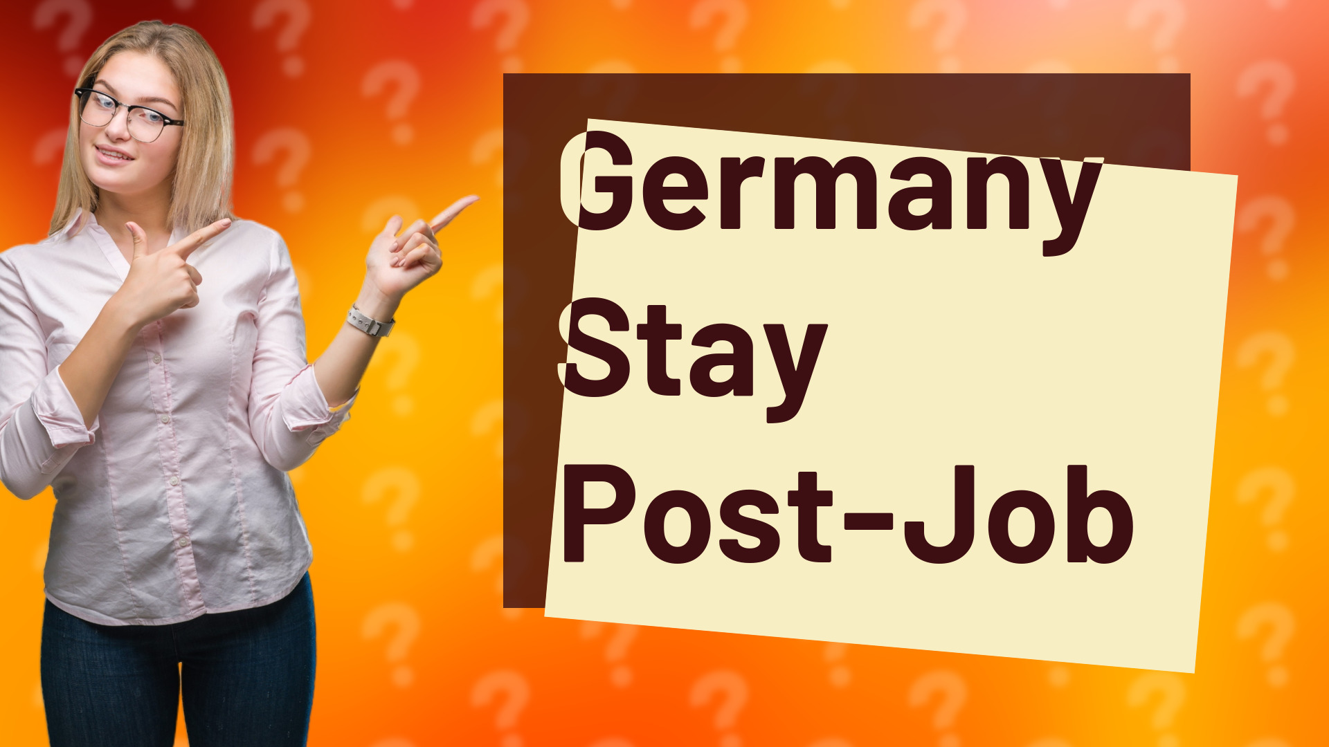 Germany Stay Post-Job