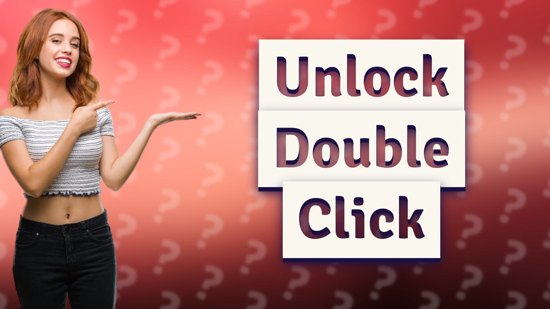Unlock Double Click