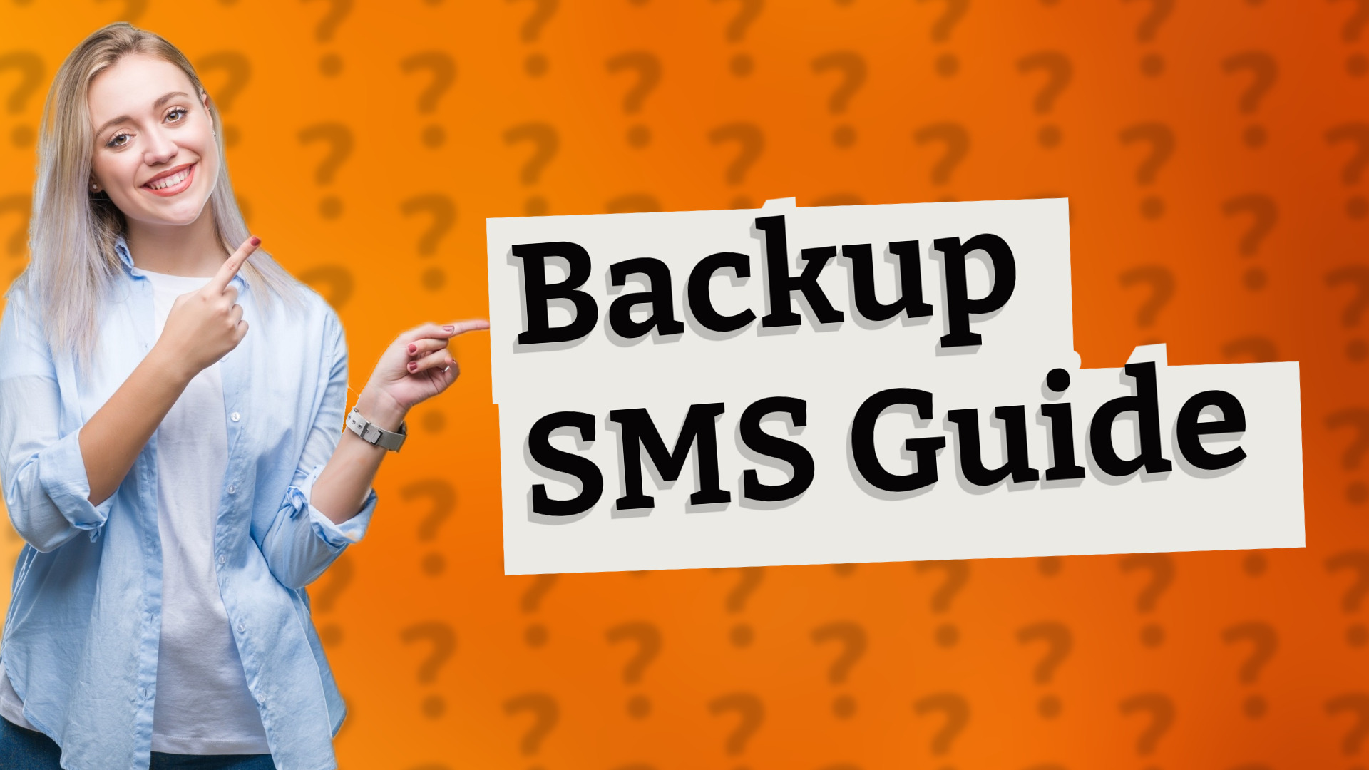 Backup SMS Guide