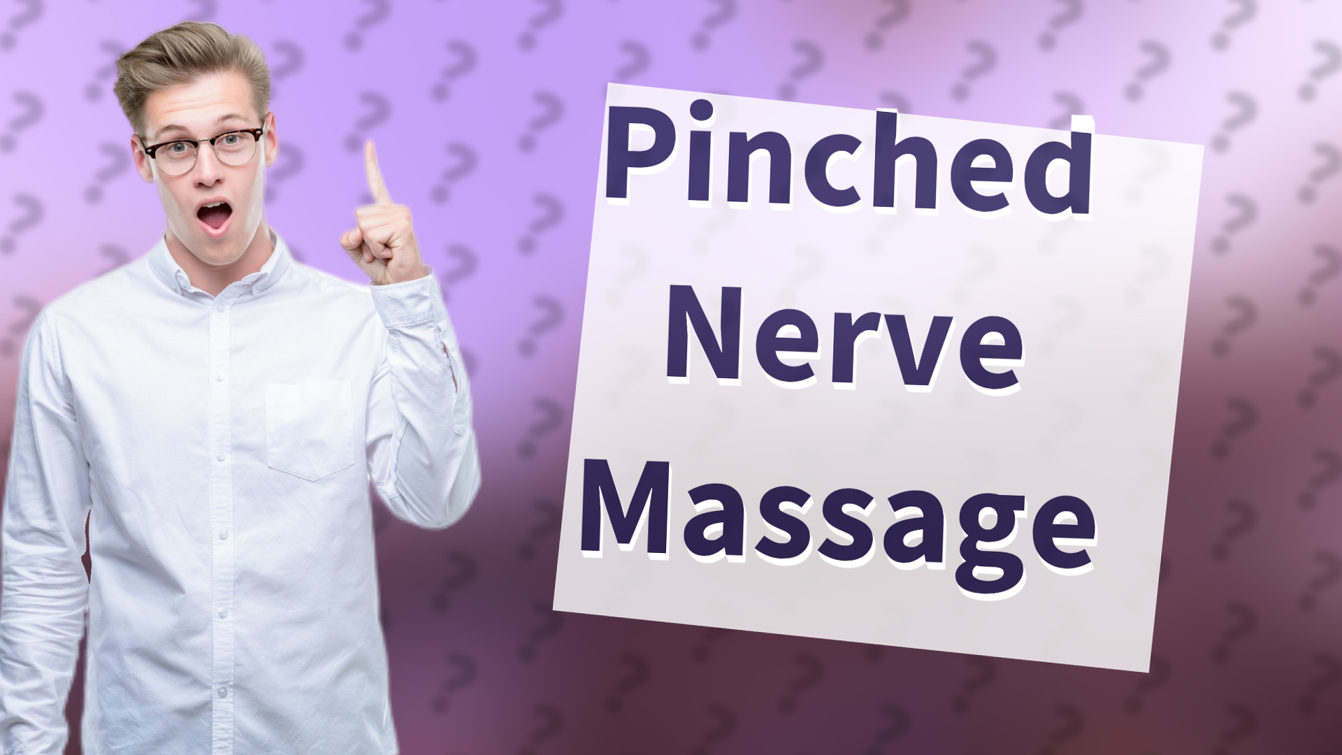 Pinched Nerve Massage
