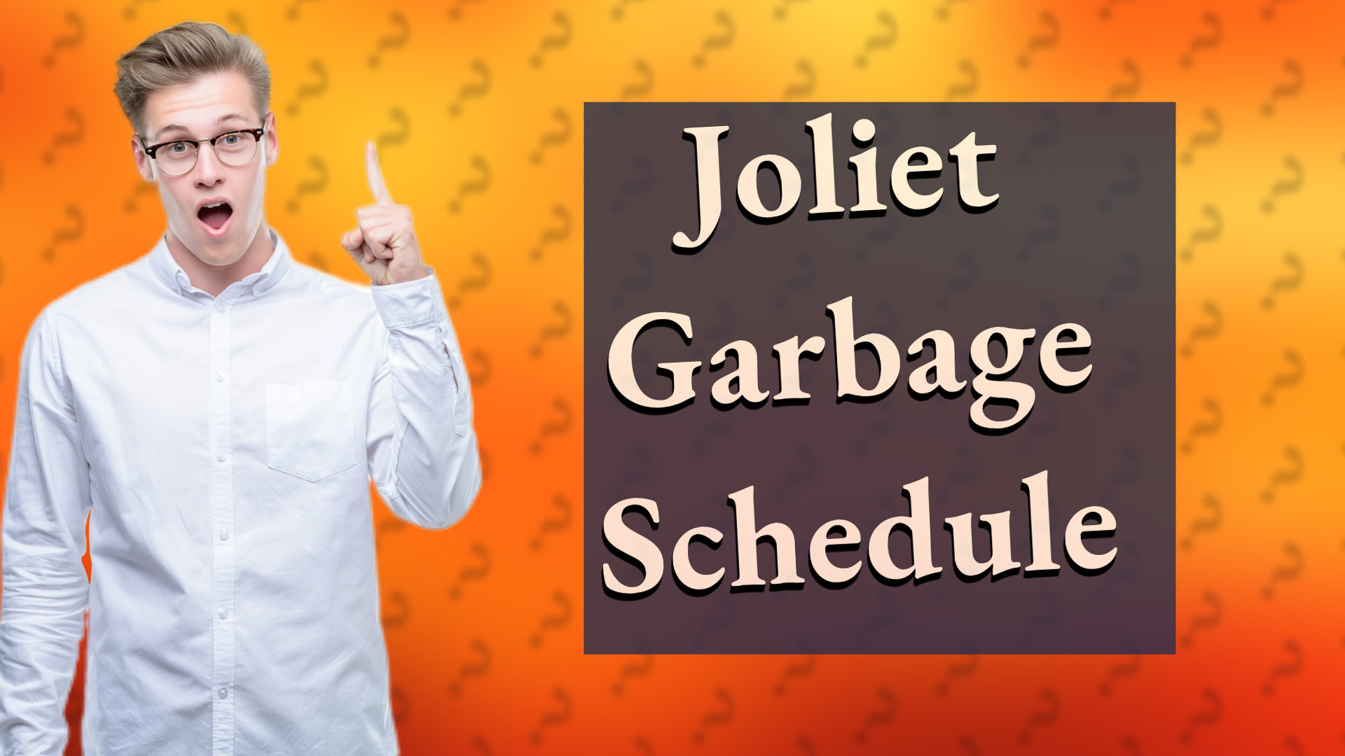 Joliet Garbage Schedule
