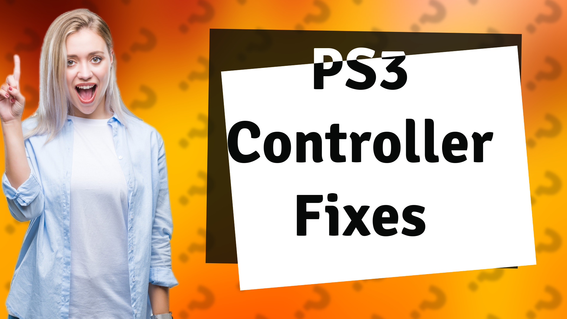 PS3 Controller Fixes
