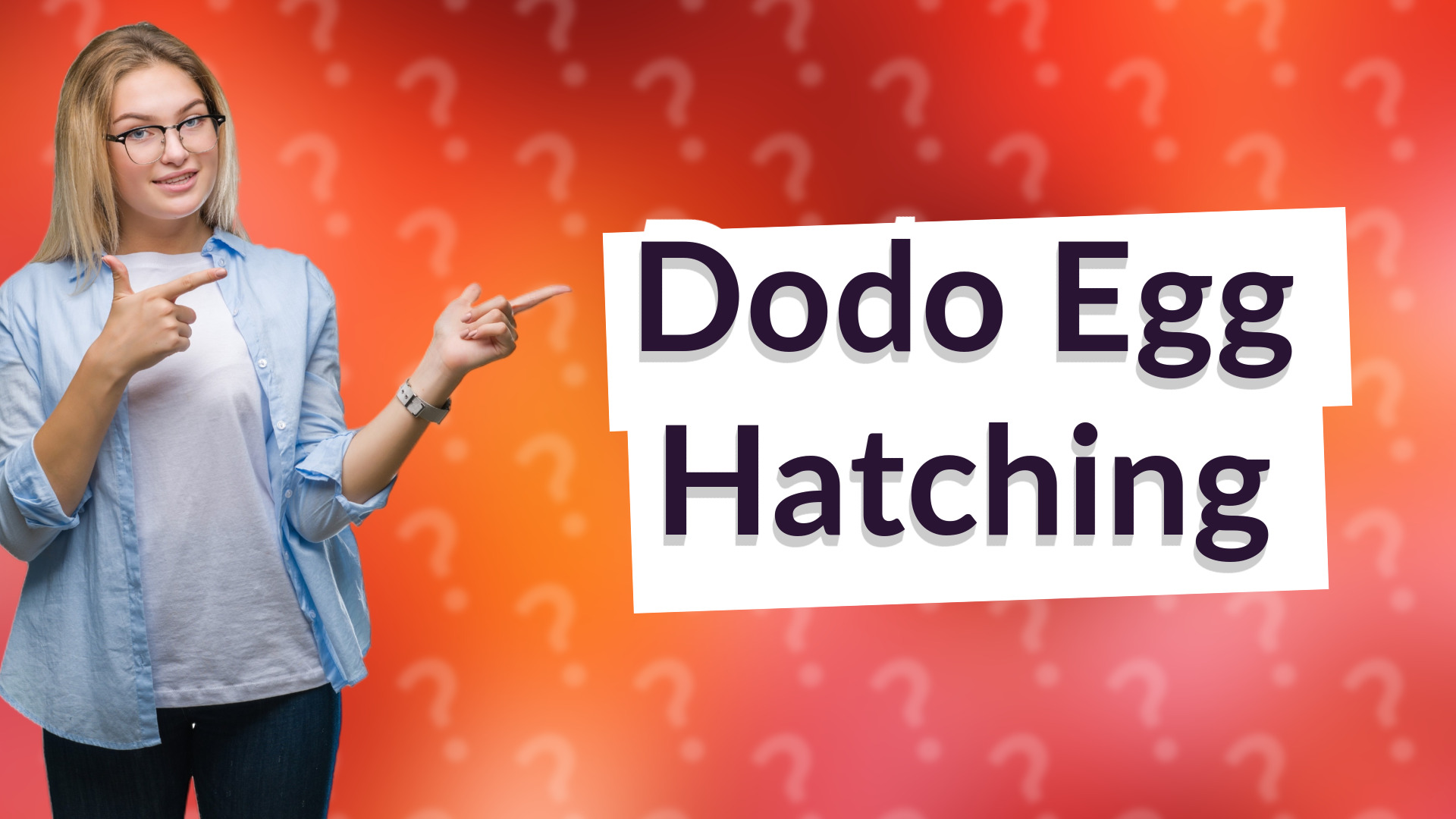 Dodo Egg Hatching