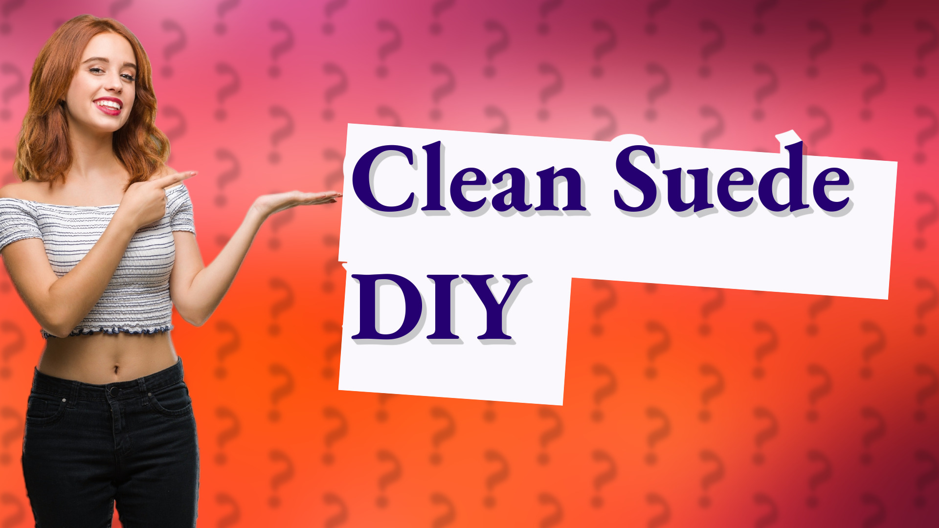 Clean Suede DIY