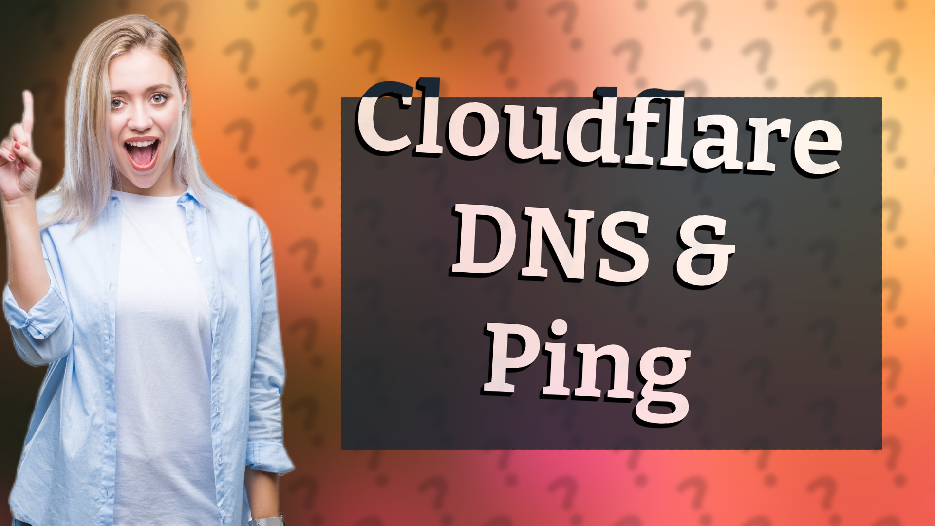 Cloudflare DNS & Ping