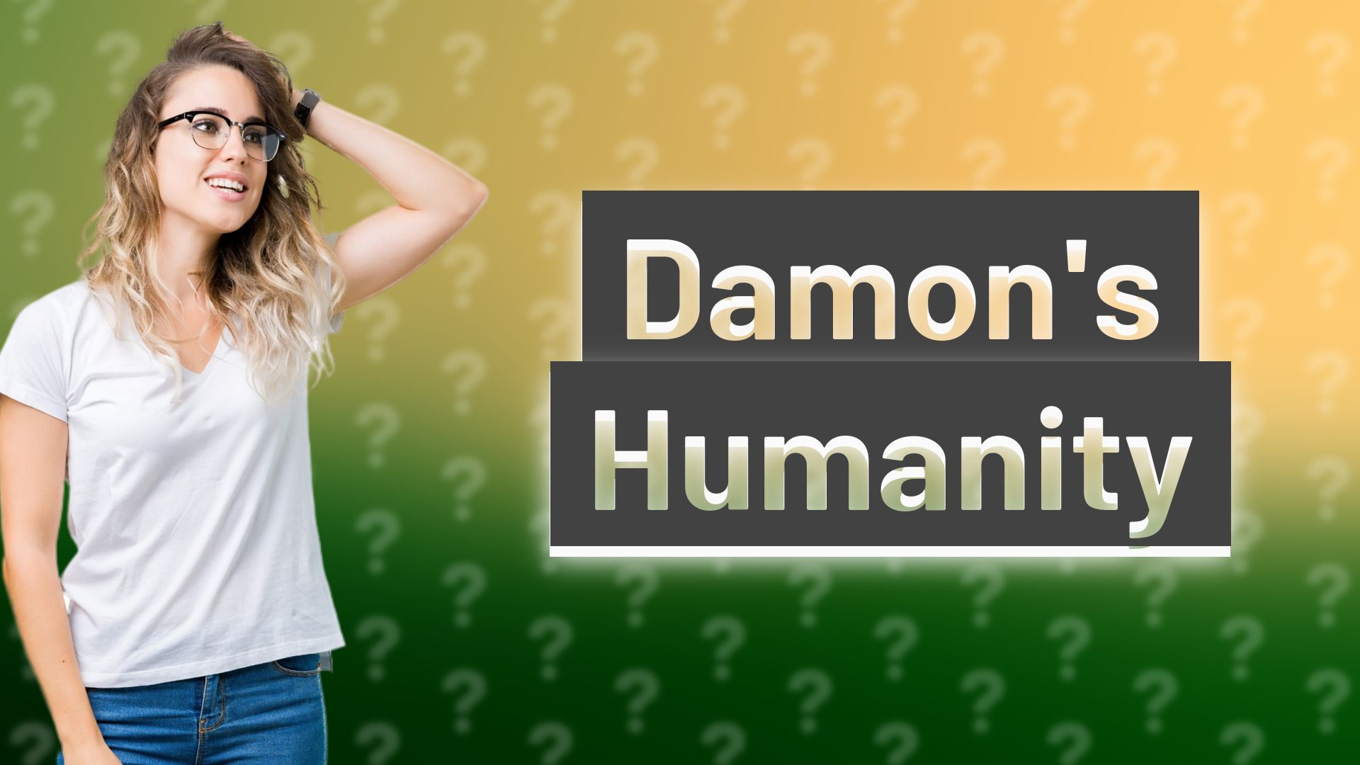 Damon's Humanity