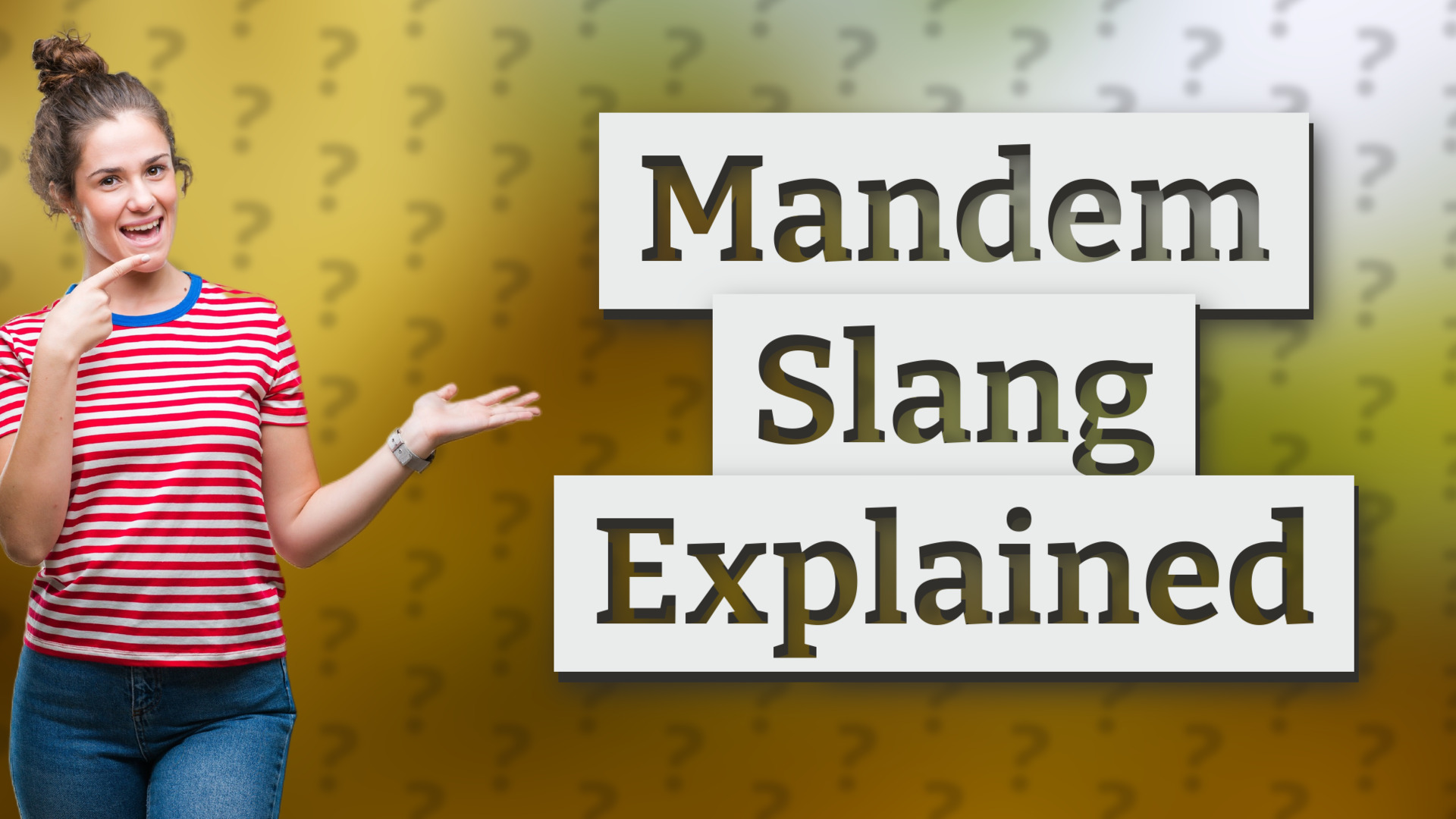 Mandem Slang Explained