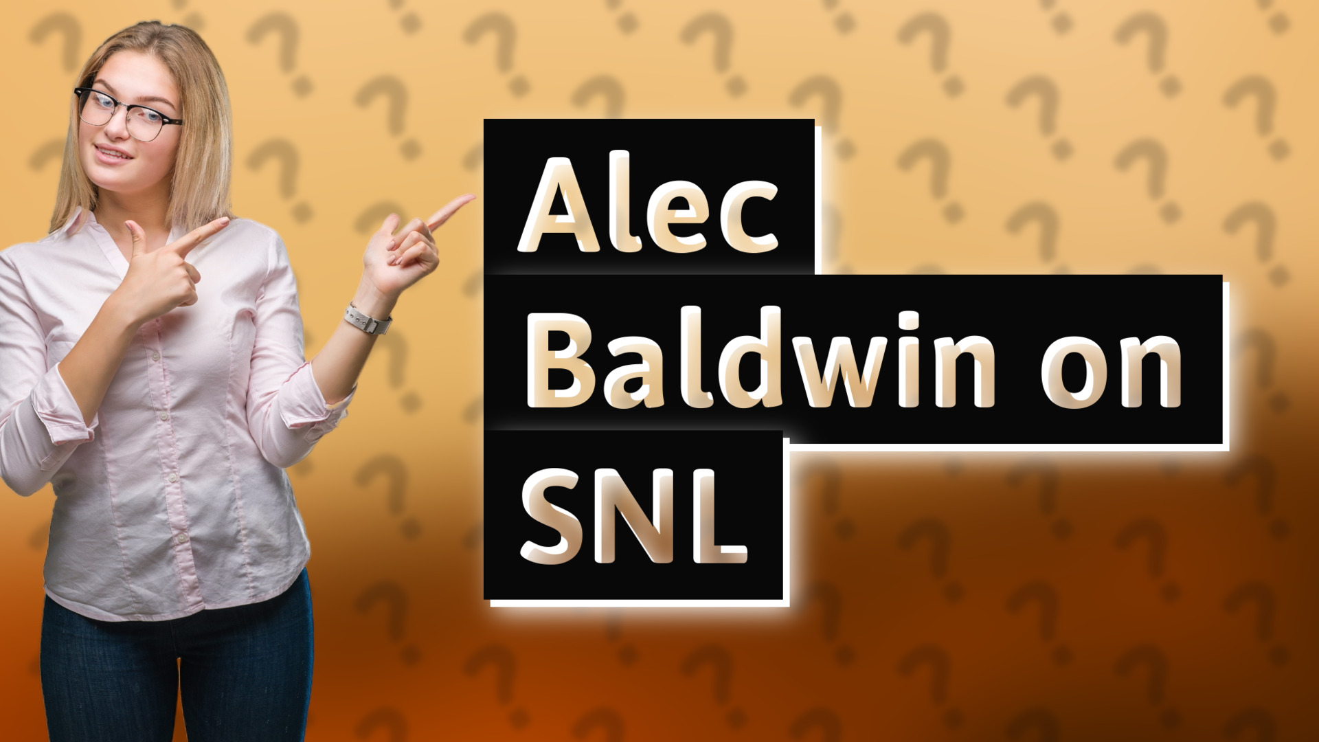 Alec Baldwin on SNL