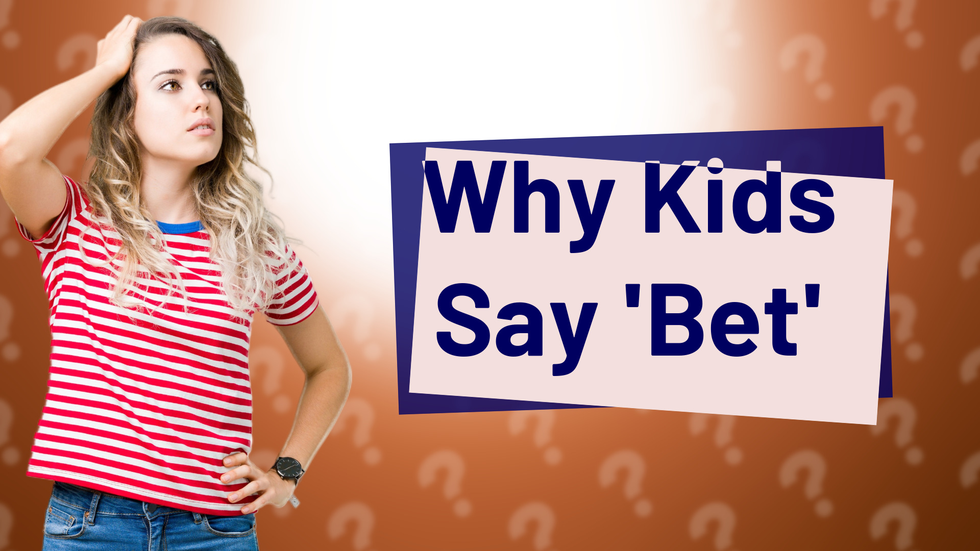 Why Kids Say 'Bet'