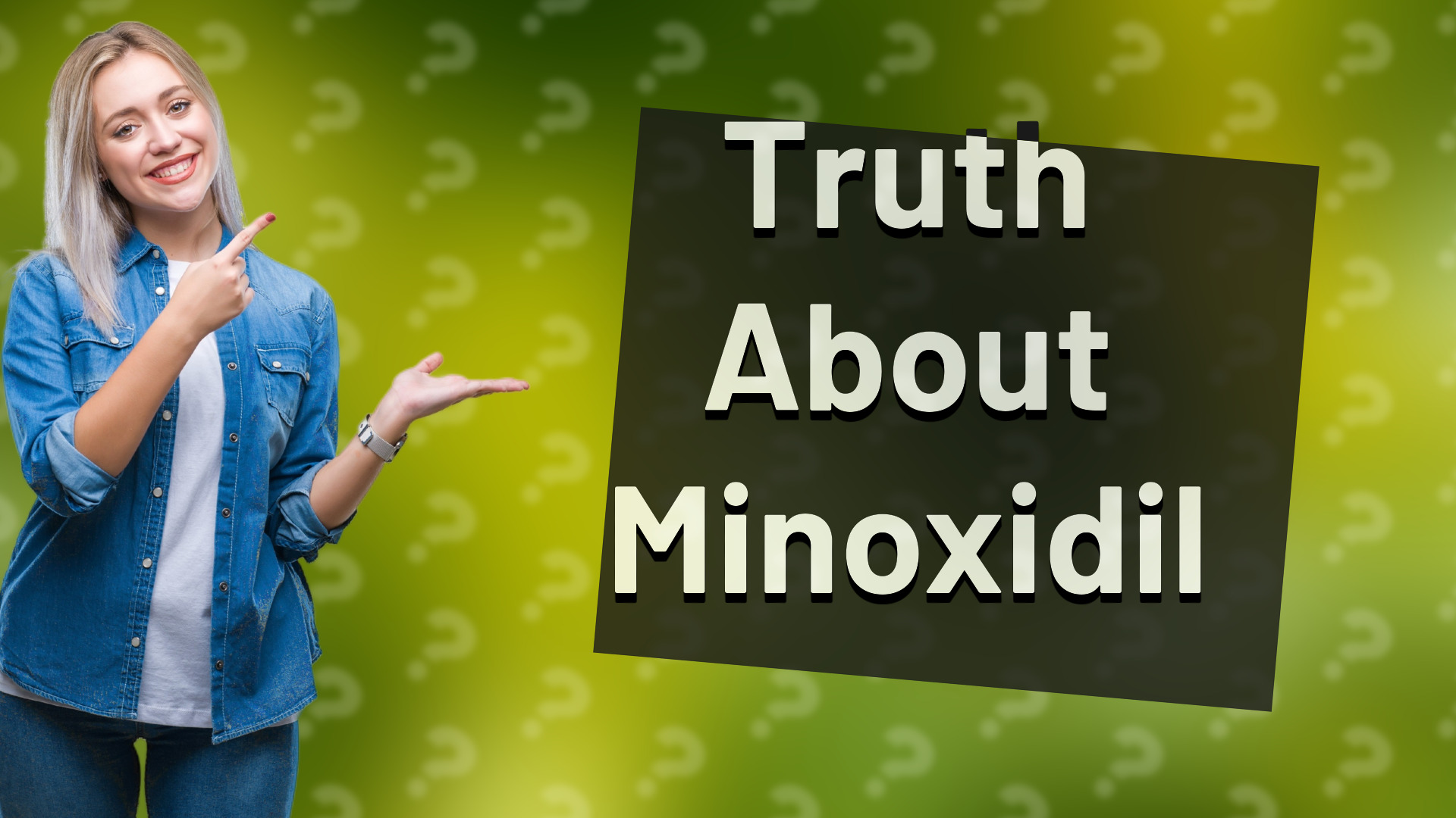 Truth About Minoxidil