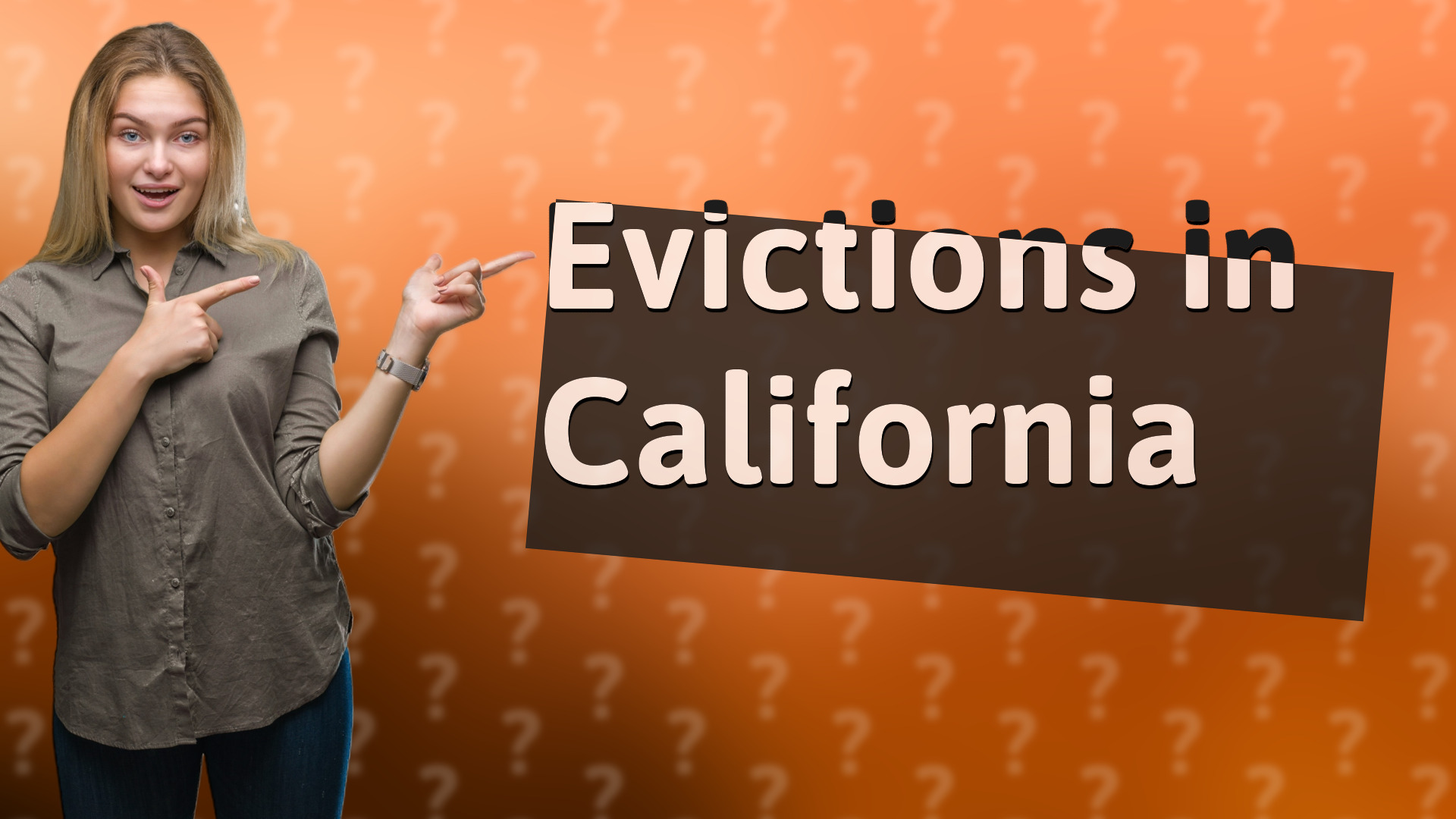 Evictions in California