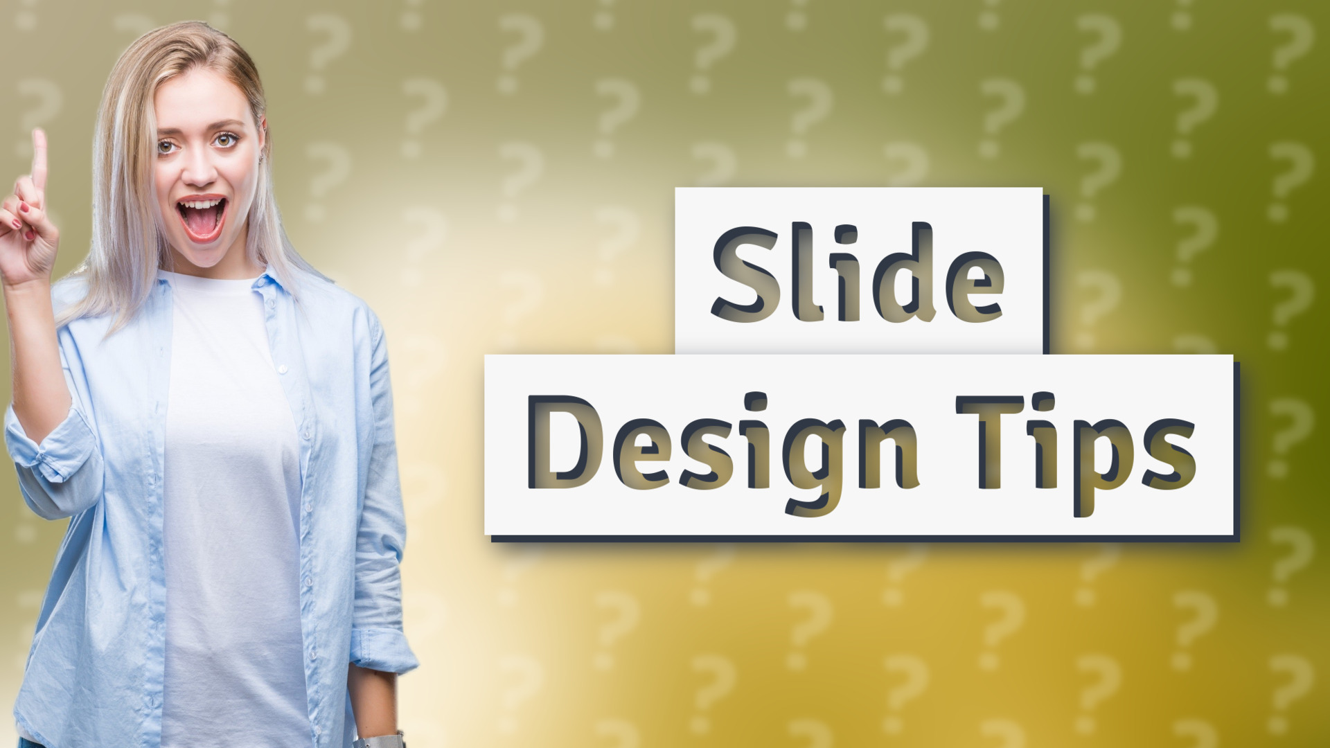 Slide Design Tips