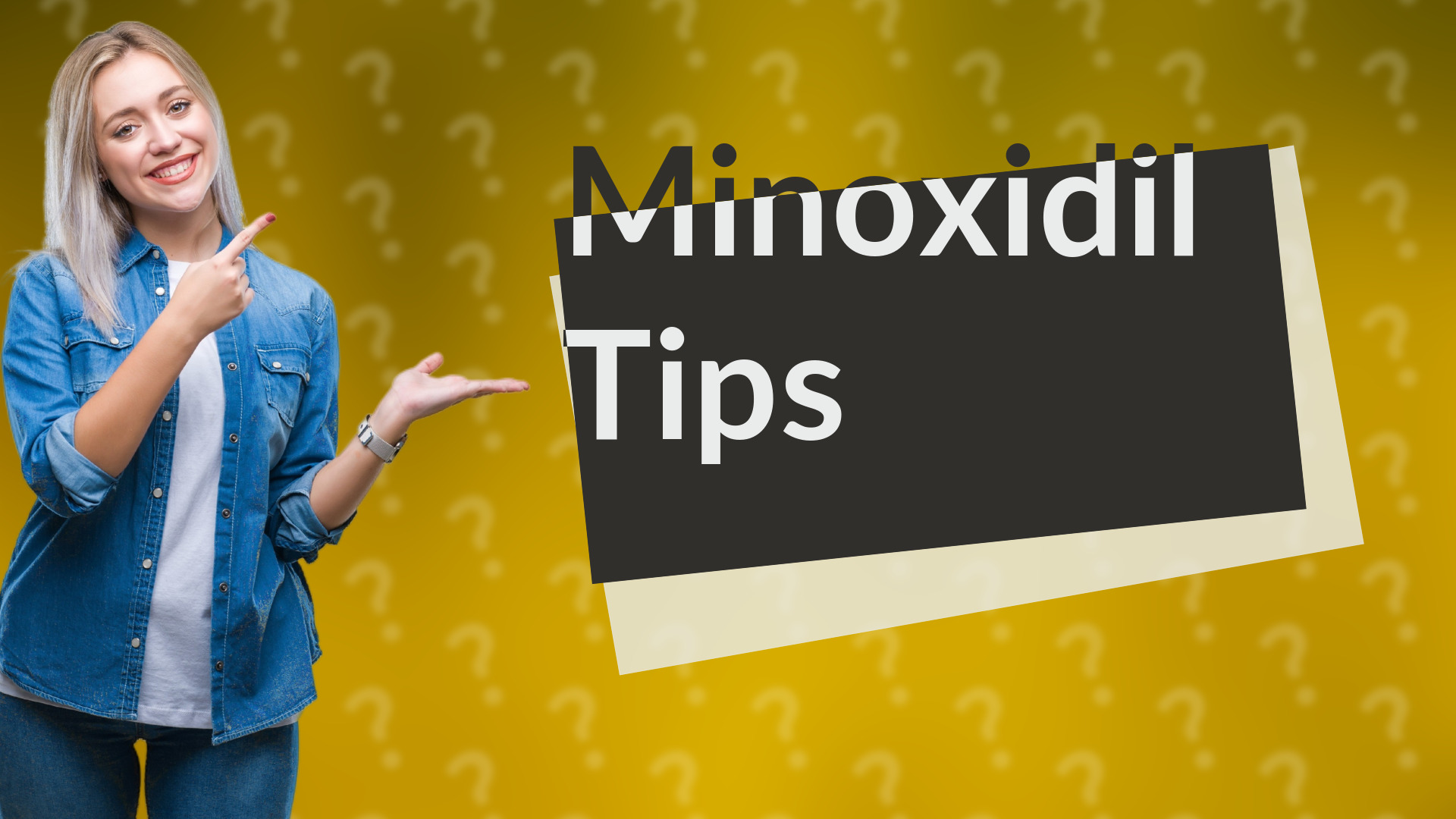 Minoxidil Tips