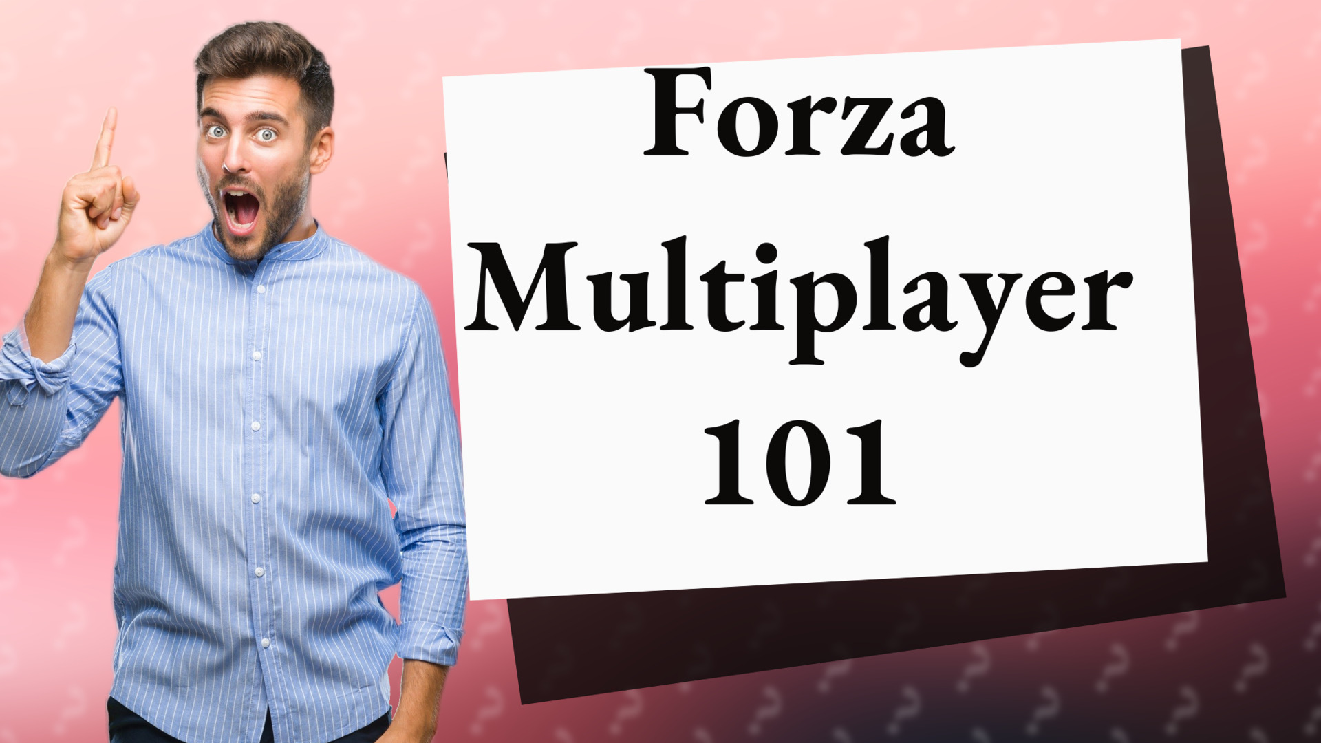Forza Multiplayer 101