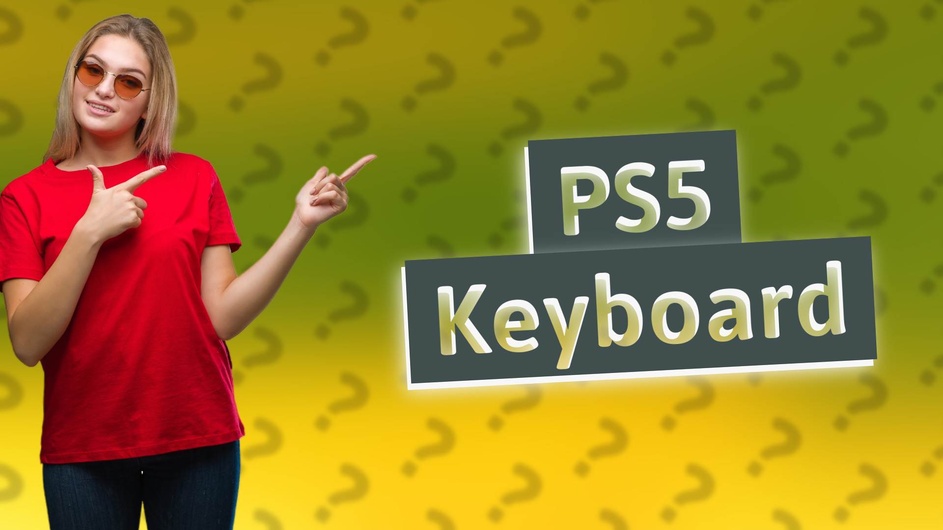 PS5 Keyboard
