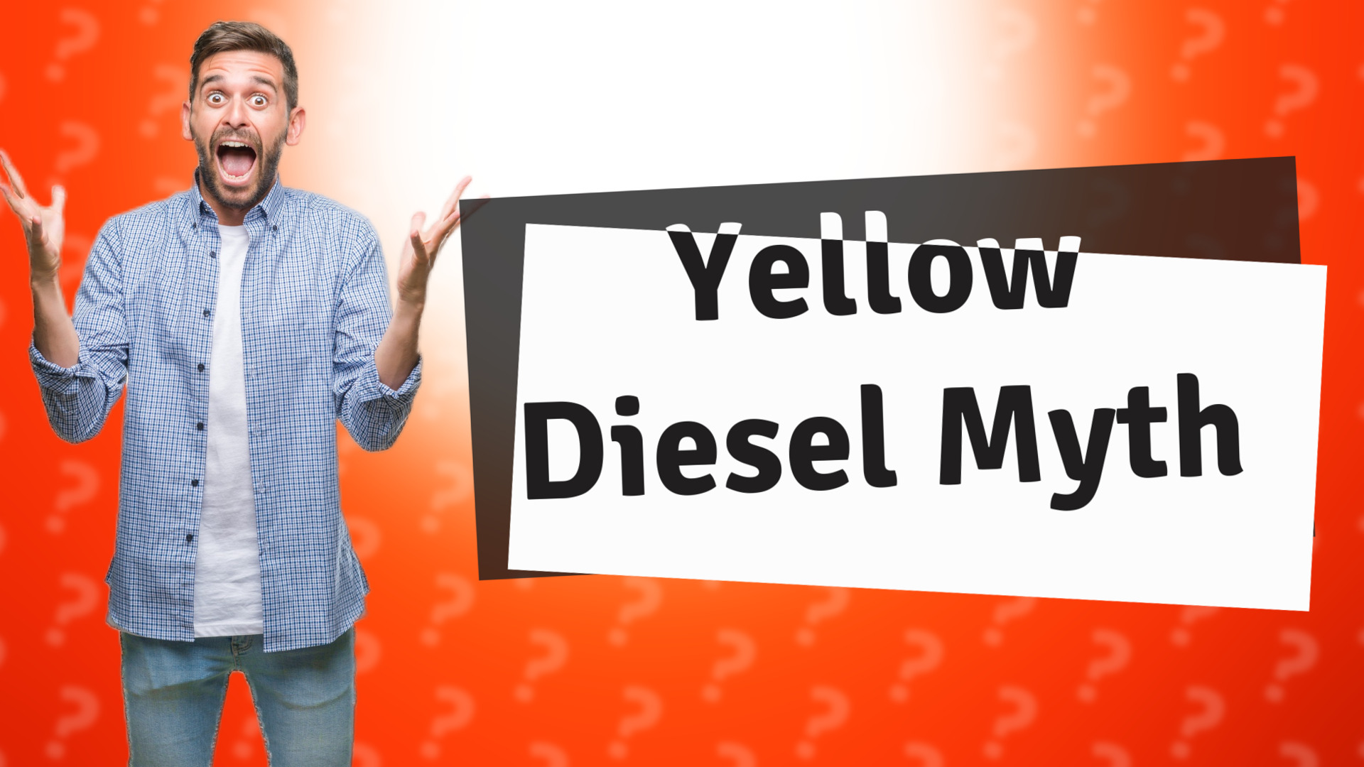 Yellow Diesel Myth