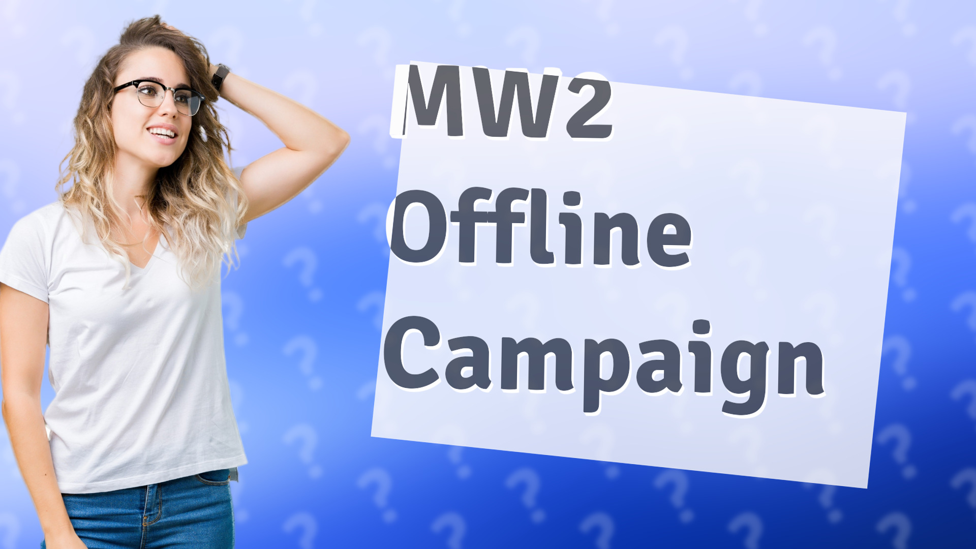 MW2 Offline Campaign