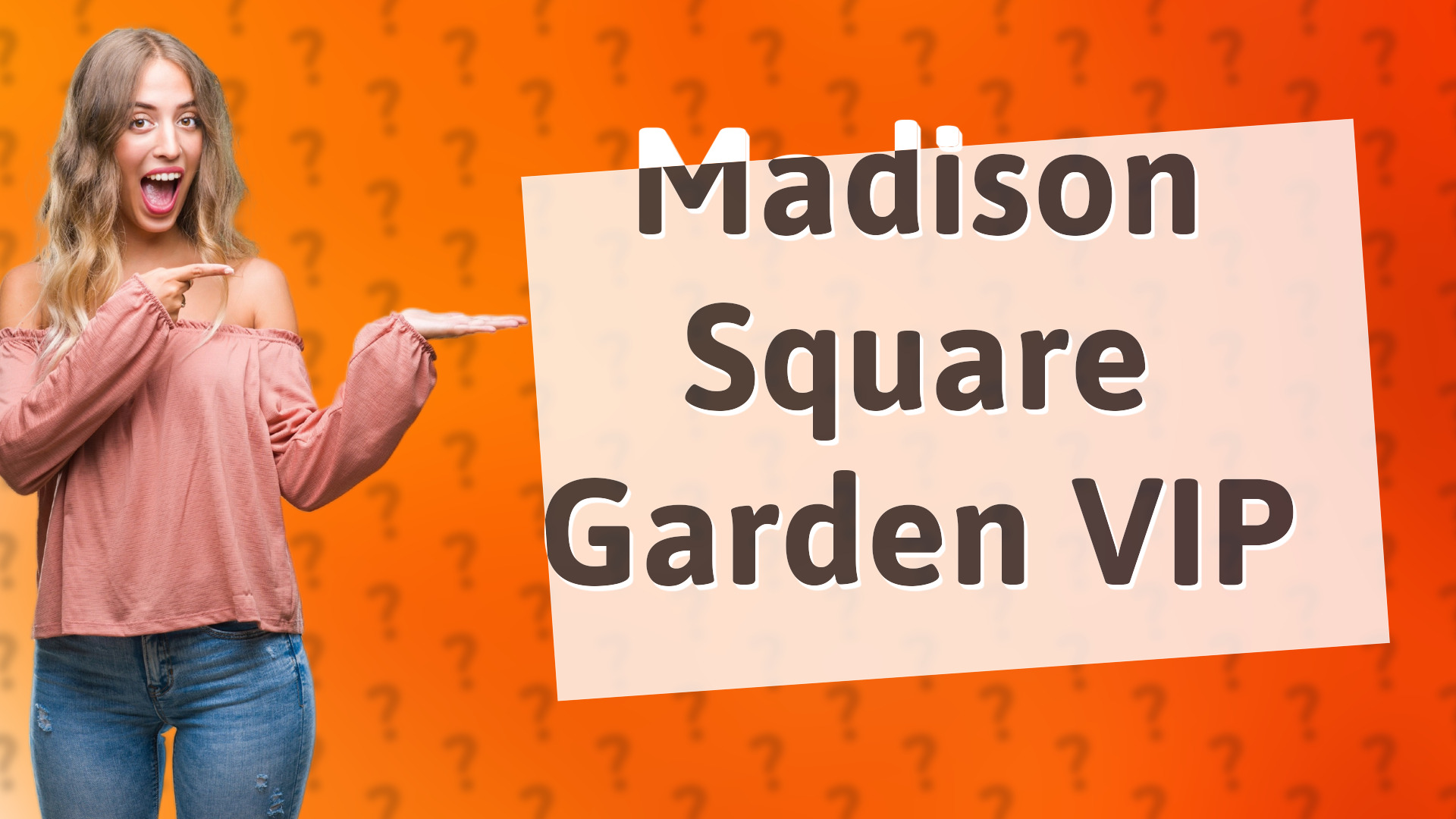 Madison Square Garden VIP