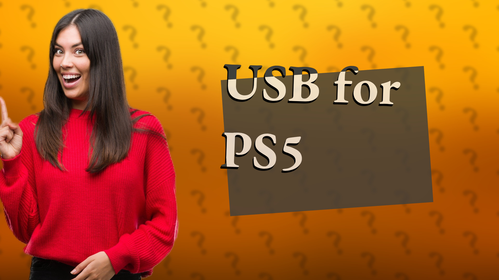 USB for PS5